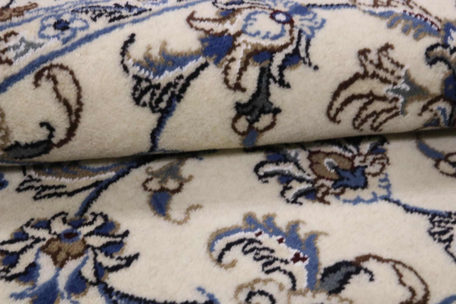 Alfombra persa - Nain - 200 x 120 cm - crema