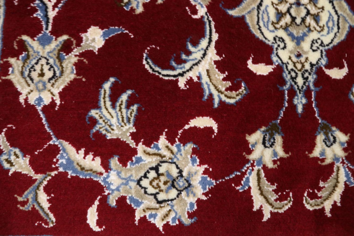 Alfombra persa - Nain - 195 x 118 cm - rojo