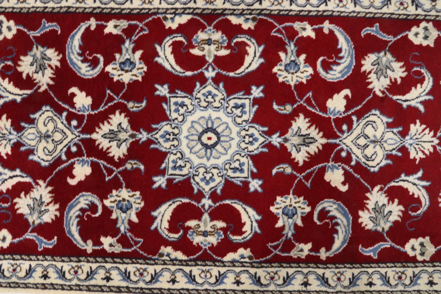 Alfombra persa - Nain - 137 x 70 cm - rojo