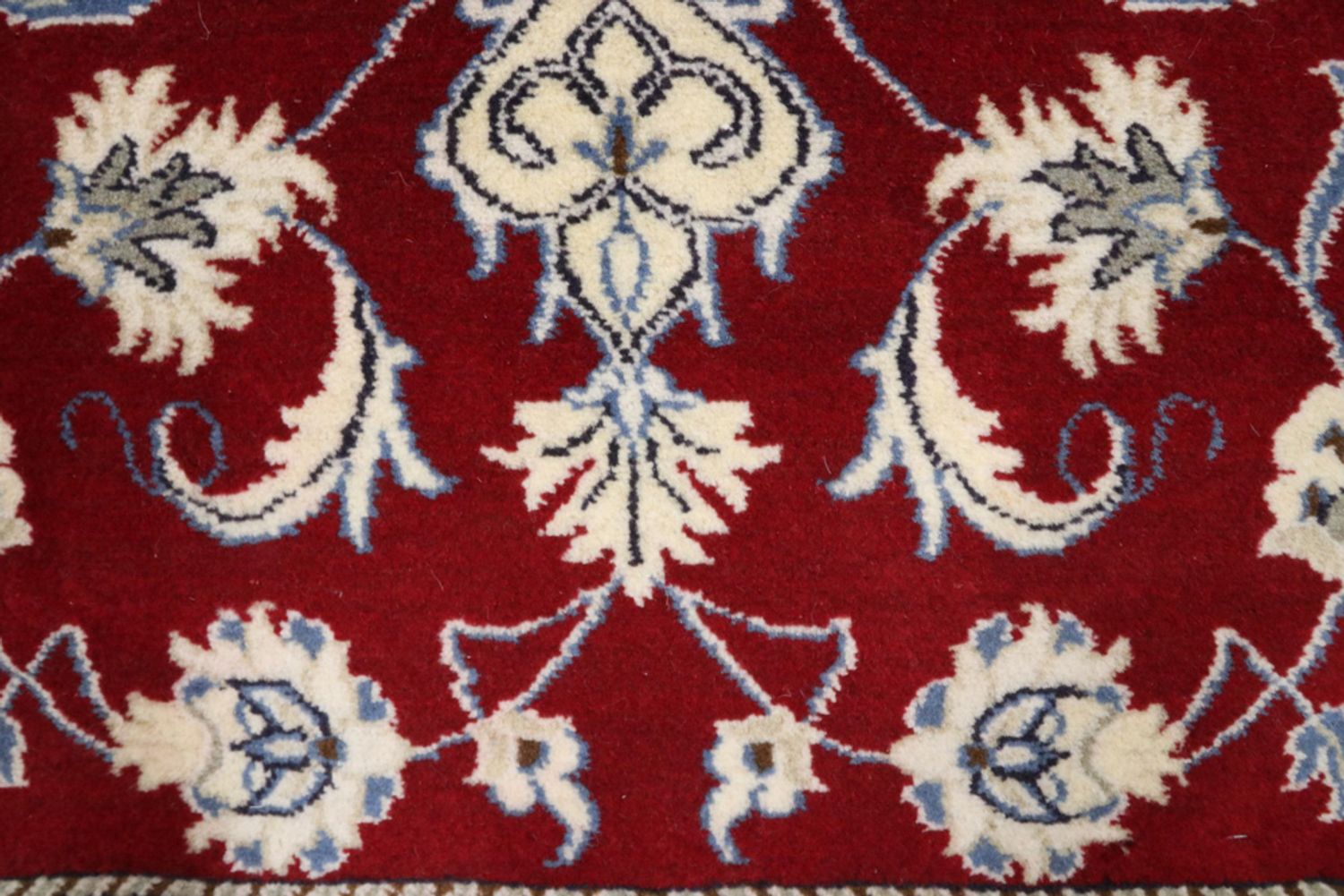 Alfombra persa - Nain - 137 x 70 cm - rojo