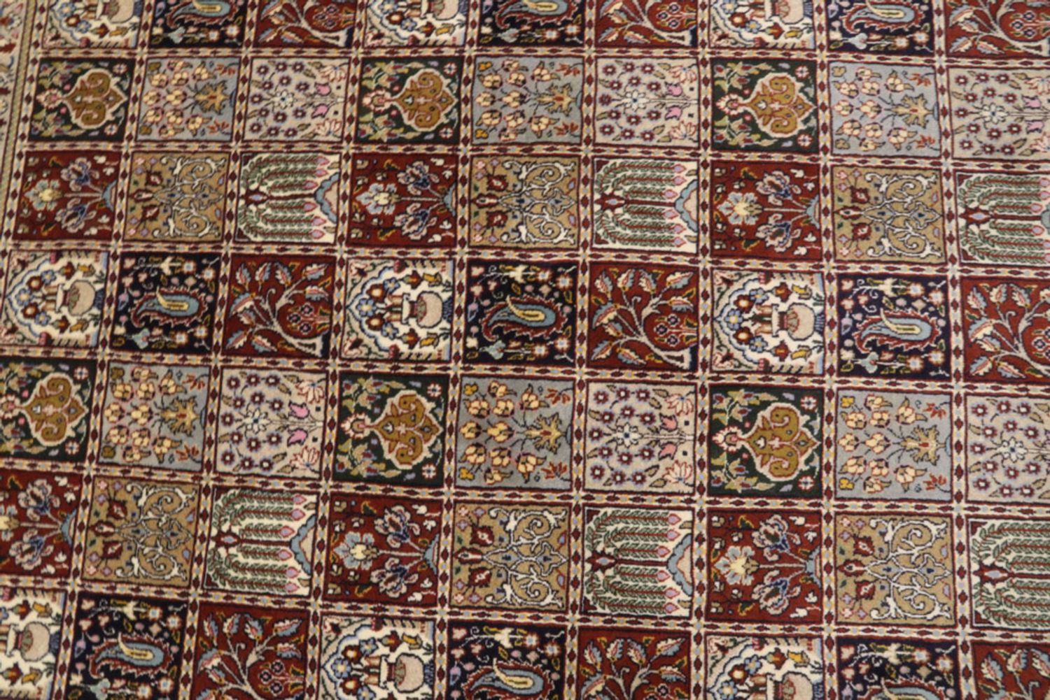 Perský koberec - Klasický - 195 x 148 cm - tmavě béžová