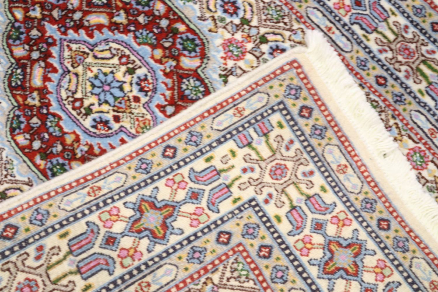 Alfombra persa - Clásica - 121 x 78 cm - beige oscuro