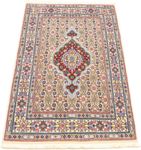 Alfombra persa - Clásica - 121 x 78 cm - beige oscuro