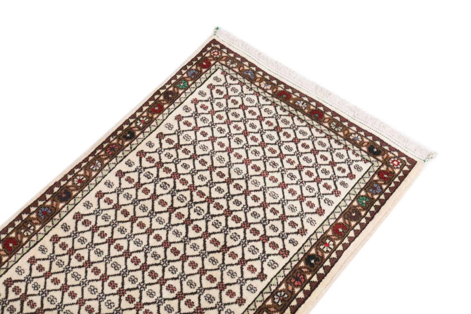 Alfombra de pasillo Alfombra persa - Tabriz - 190 x 67 cm - beige claro