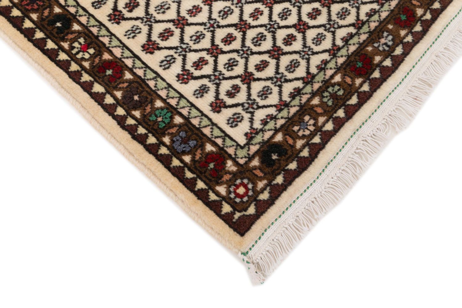Alfombra de pasillo Alfombra persa - Tabriz - 190 x 67 cm - beige claro