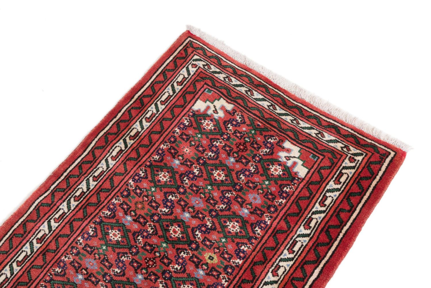 Alfombra de pasillo Alfombra persa - Nómada - 195 x 75 cm - óxido