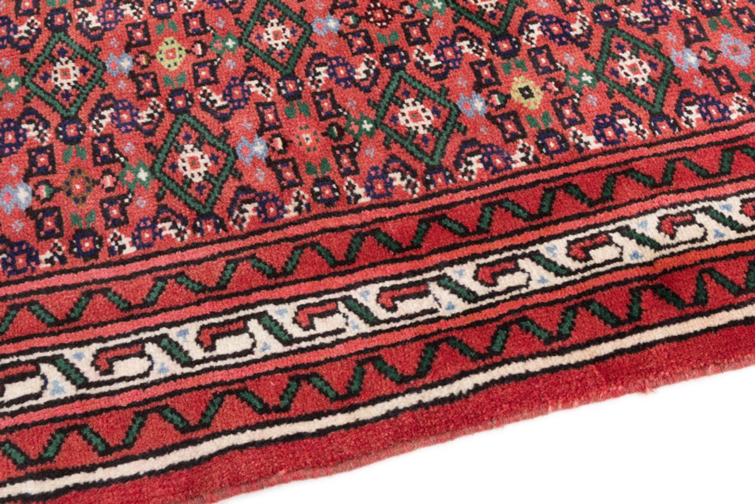 Alfombra de pasillo Alfombra persa - Nómada - 195 x 75 cm - óxido