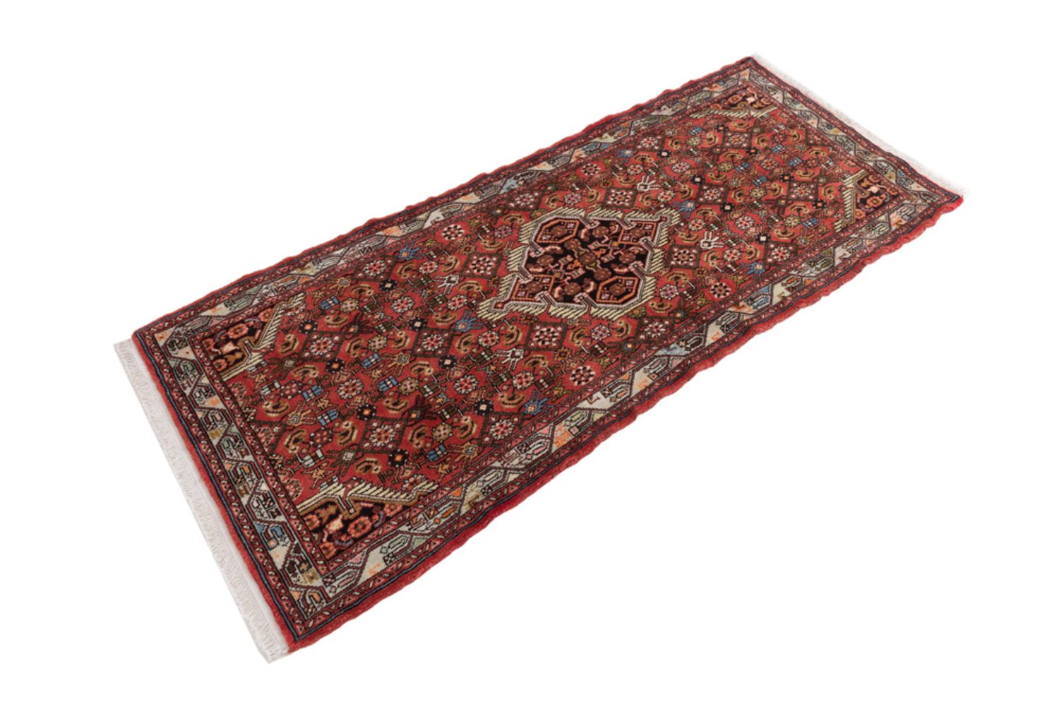 Alfombra de pasillo Alfombra persa - Clásica - 200 x 80 cm - óxido