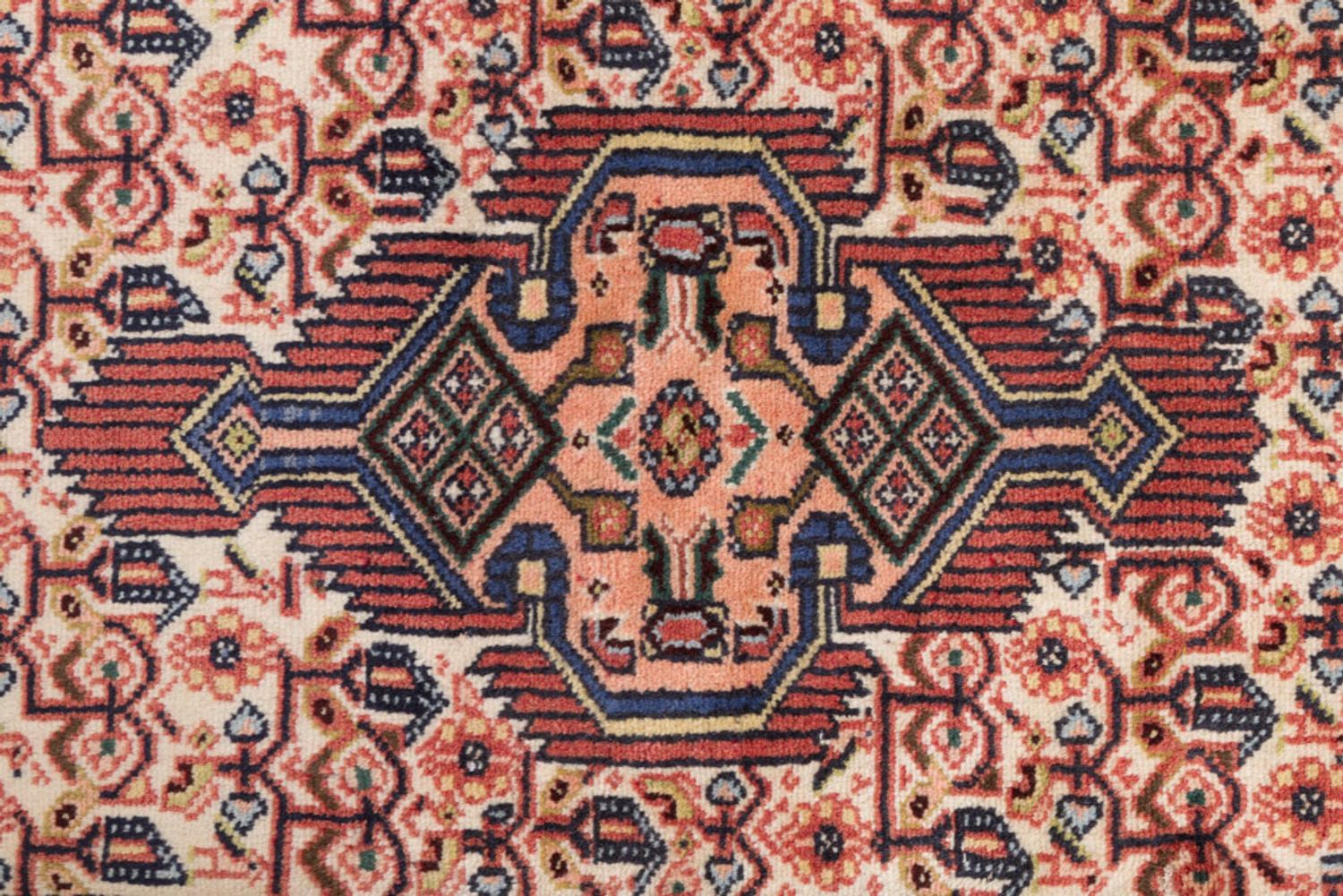 Alfombra de pasillo Alfombra persa - Nómada - 200 x 88 cm - rojo claro