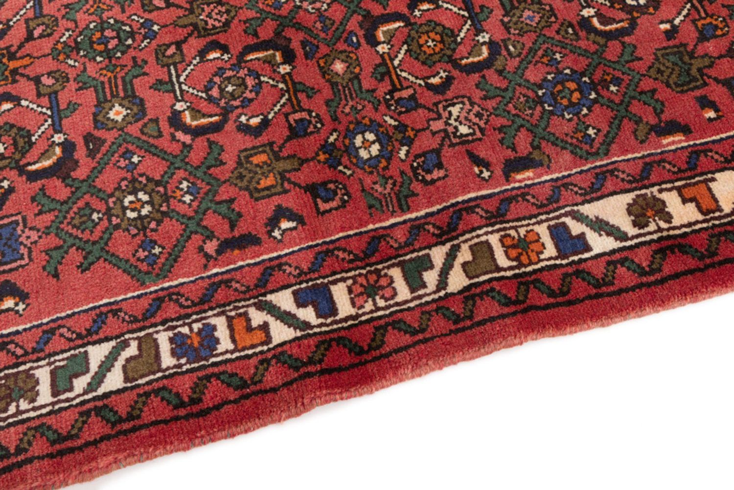 Alfombra de pasillo Alfombra persa - Nómada - 195 x 80 cm - rojo oscuro