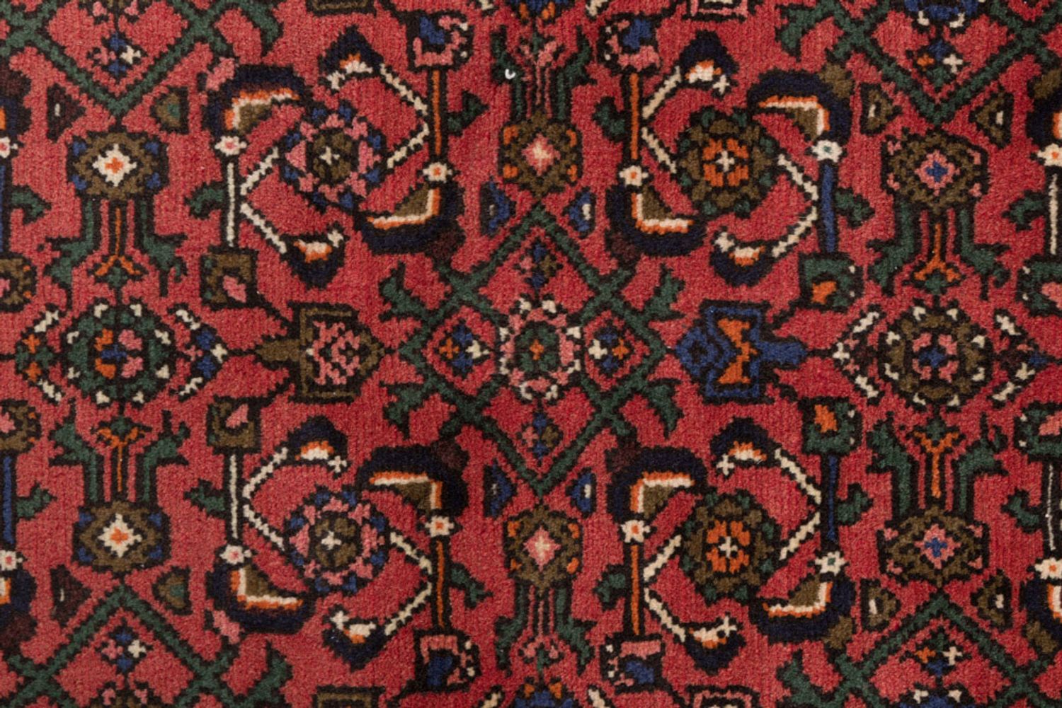 Alfombra de pasillo Alfombra persa - Nómada - 195 x 80 cm - rojo oscuro