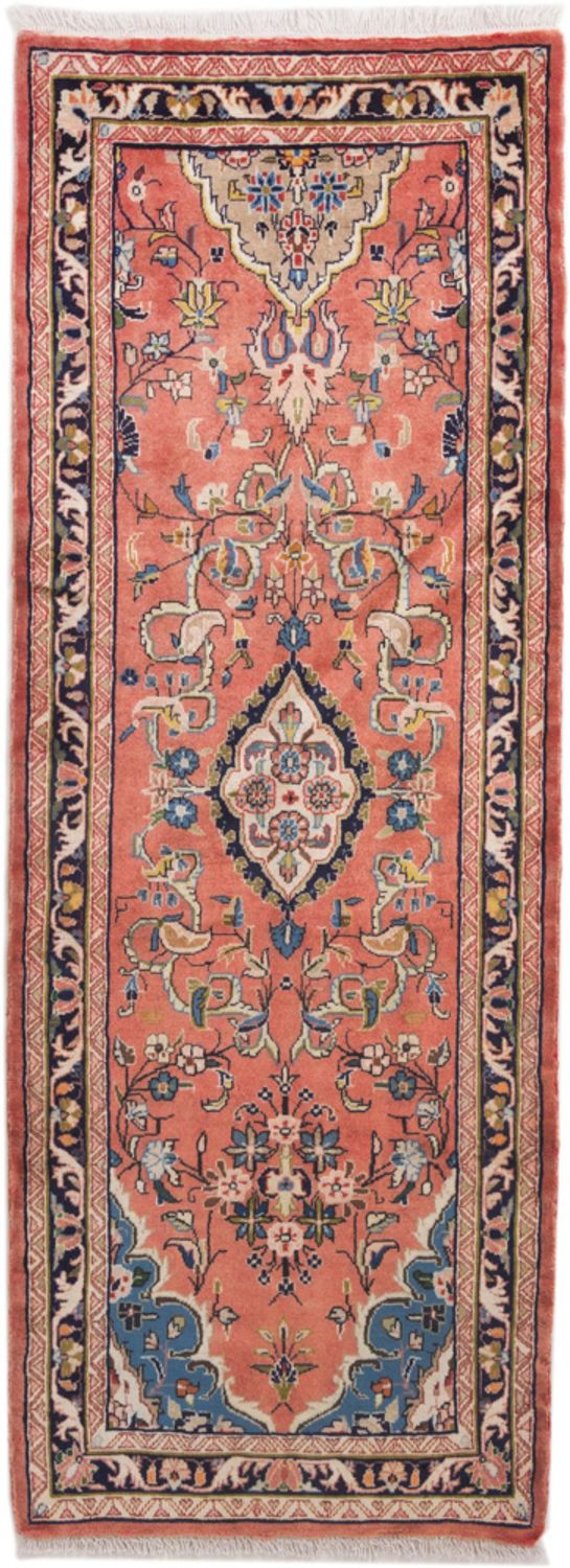 Alfombra de pasillo Alfombra persa - Clásica - 230 x 82 cm - rojo claro