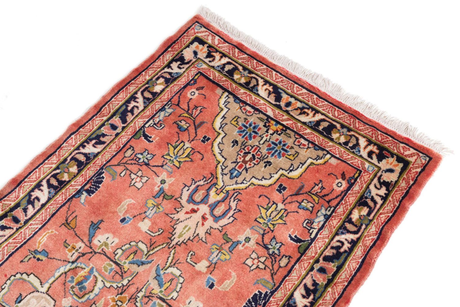 Alfombra de pasillo Alfombra persa - Clásica - 230 x 82 cm - rojo claro