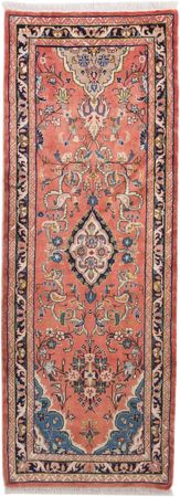 Alfombra de pasillo Alfombra persa - Clásica - 230 x 82 cm - rojo claro