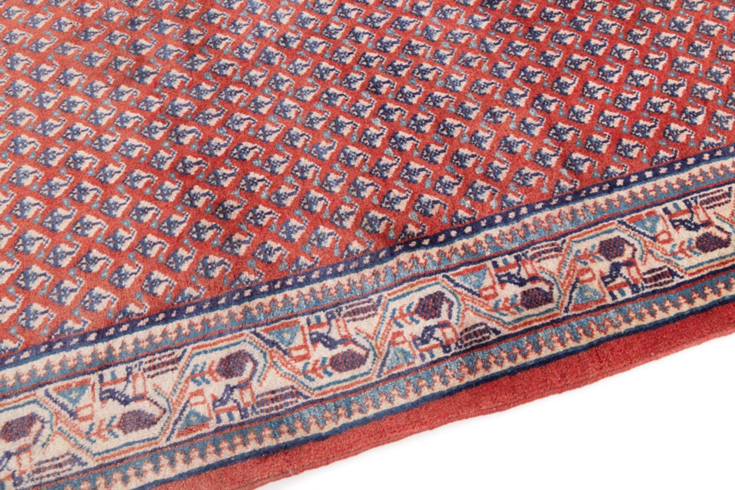 Runner Perský koberec - Mir - 208 x 80 cm - rezavá