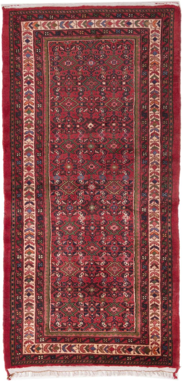 Alfombra de pasillo Alfombra persa - Nómada - 195 x 97 cm - rojo
