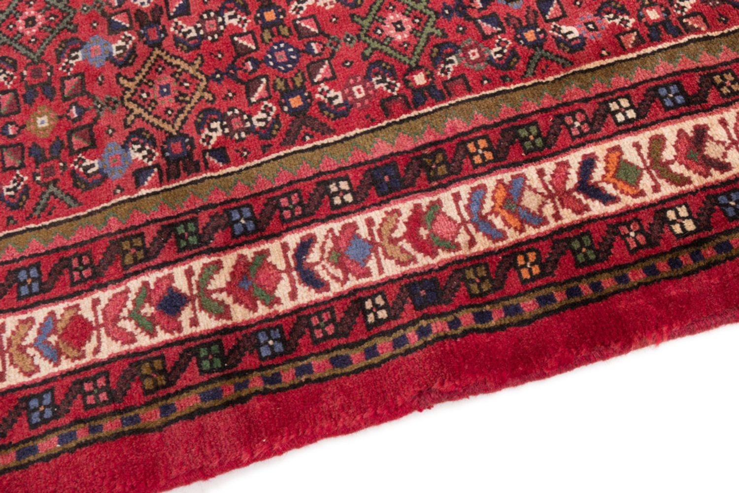 Alfombra de pasillo Alfombra persa - Nómada - 195 x 97 cm - rojo