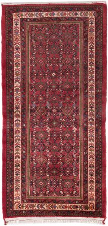 Alfombra de pasillo Alfombra persa - Nómada - 195 x 97 cm - rojo