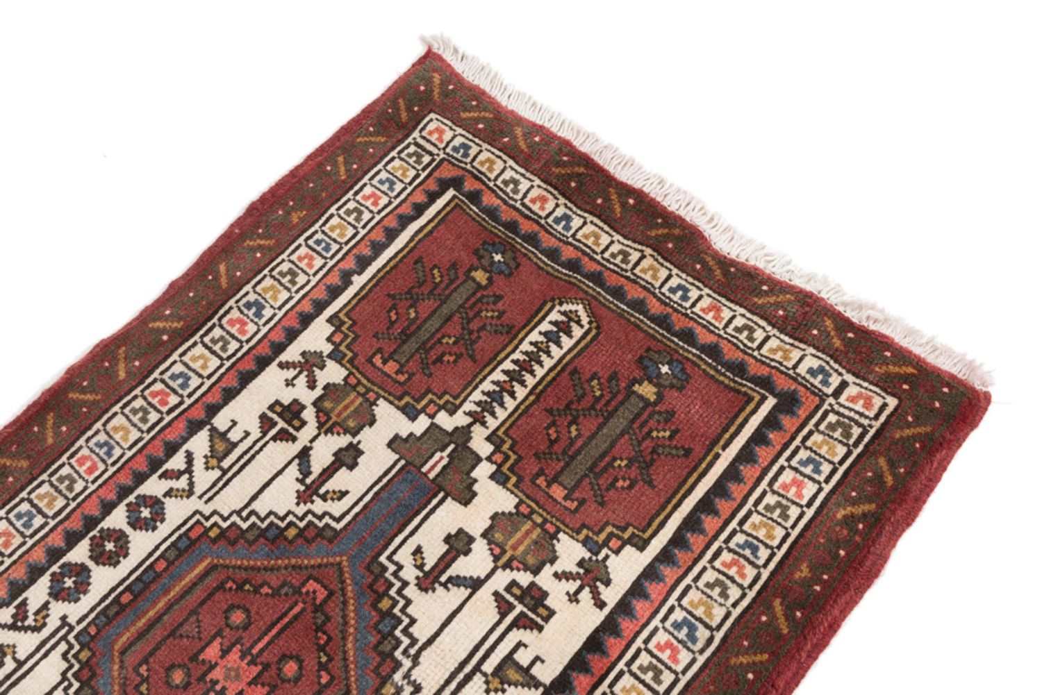 Alfombra de pasillo Alfombra persa - Nómada - 180 x 88 cm - multicolor