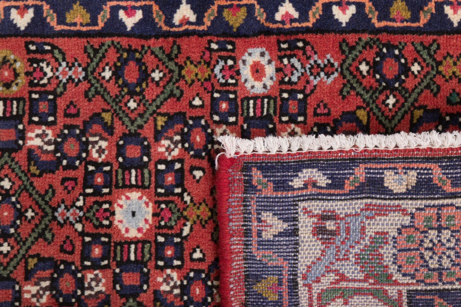 Alfombra de pasillo Alfombra persa - Nómada - 190 x 75 cm - rojo