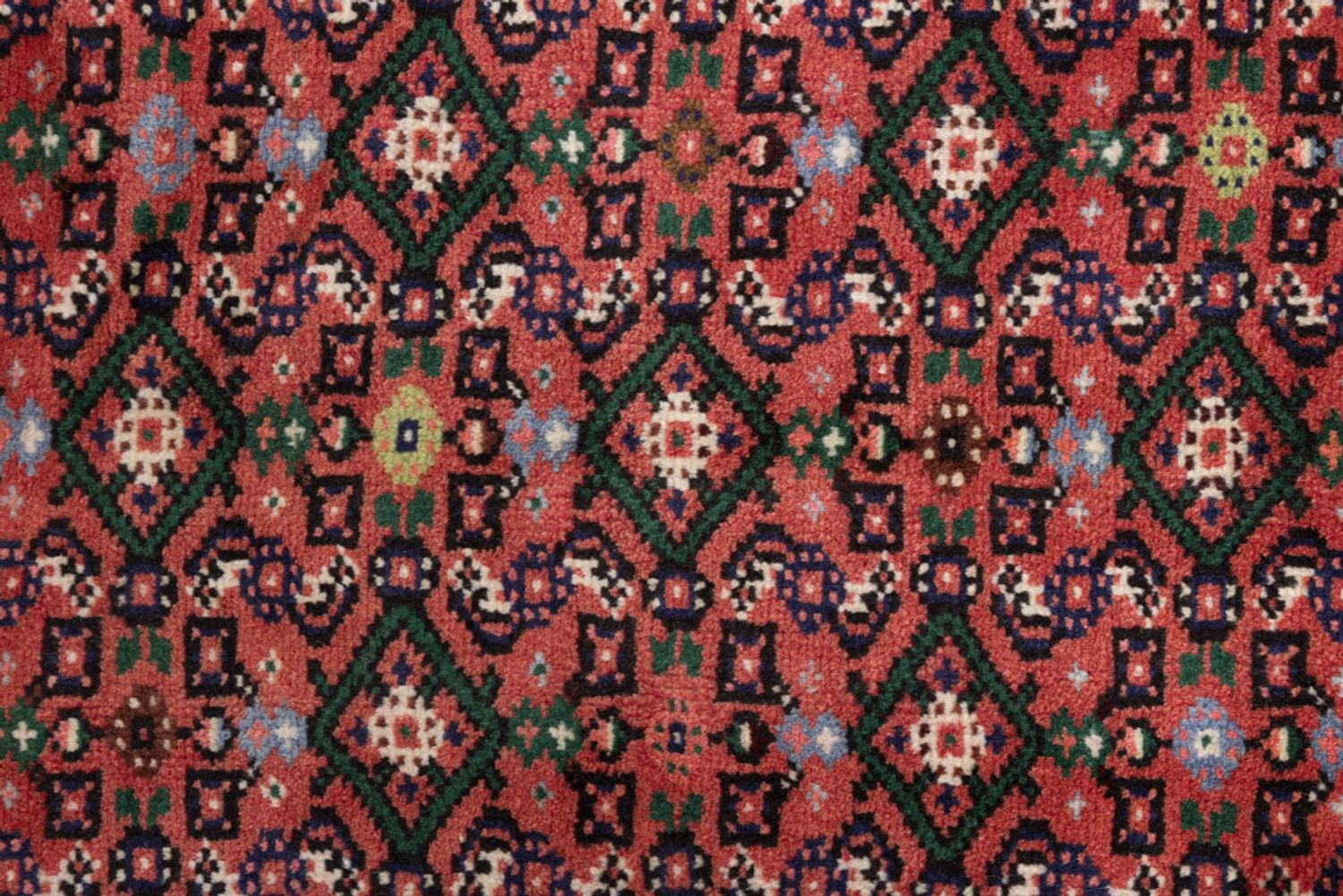 Alfombra de pasillo Alfombra persa - Nómada - 200 x 75 cm - rojo