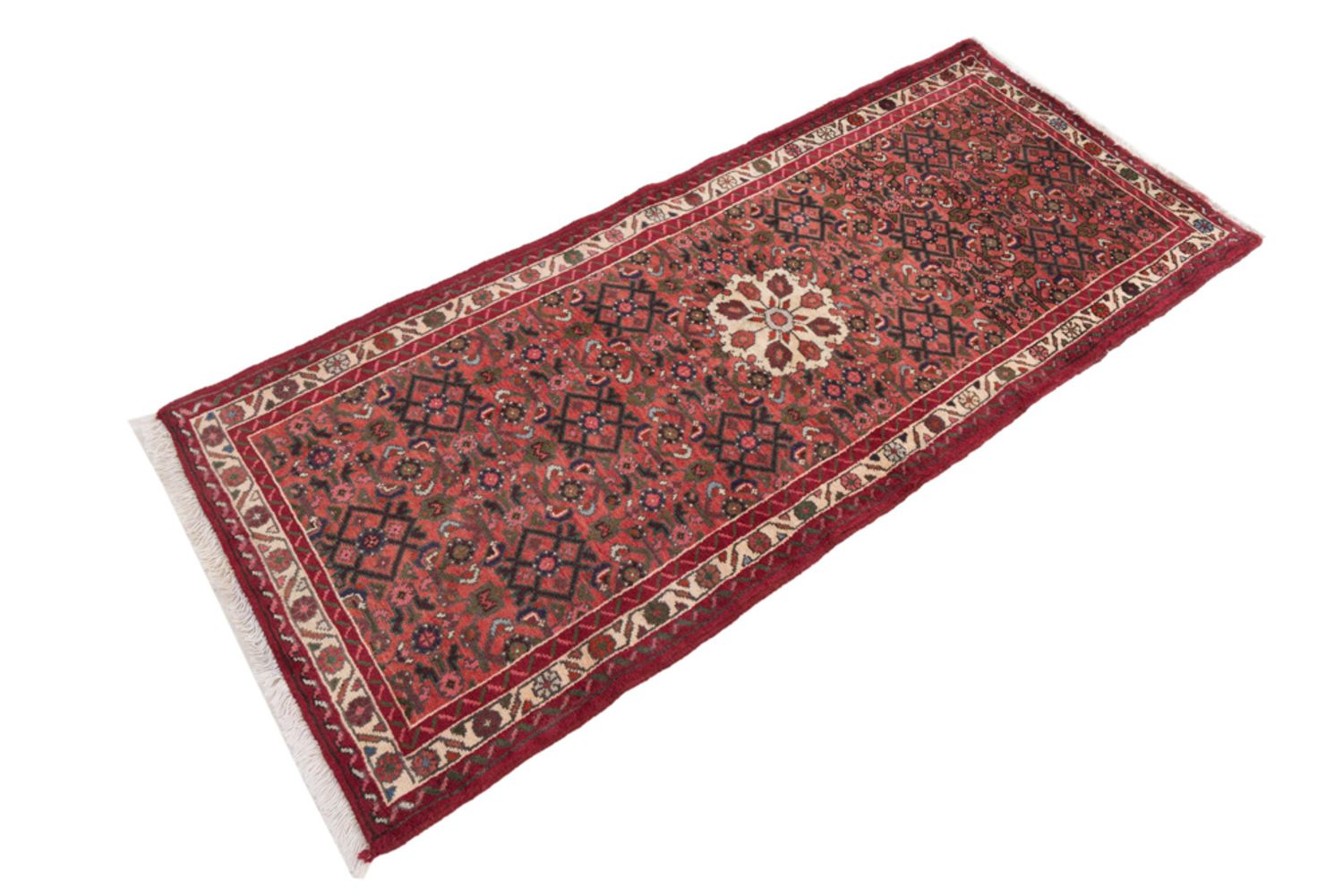 Alfombra de pasillo Alfombra persa - Nómada - 175 x 78 cm - rojo