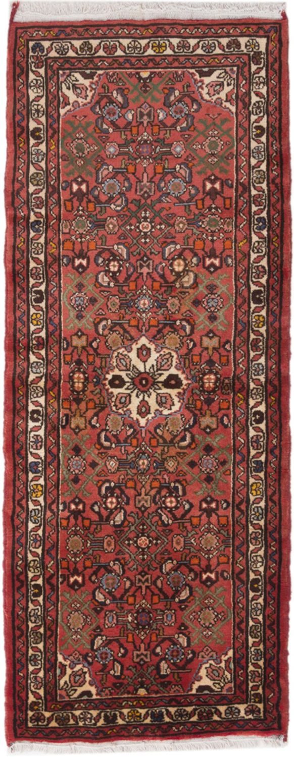 Alfombra de pasillo Alfombra persa - Nómada - 205 x 80 cm - óxido