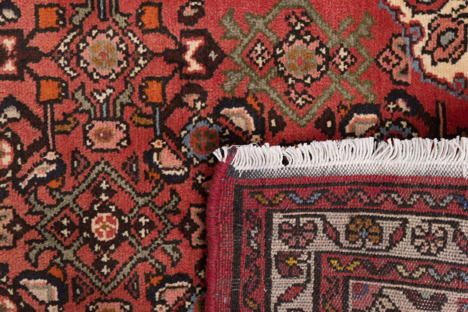 Alfombra de pasillo Alfombra persa - Nómada - 205 x 80 cm - óxido