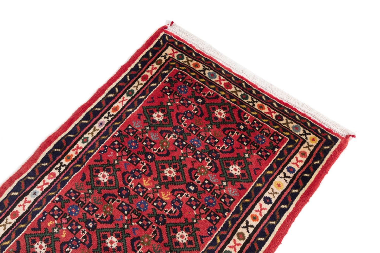 Alfombra de pasillo Alfombra persa - Nómada - 210 x 70 cm - óxido