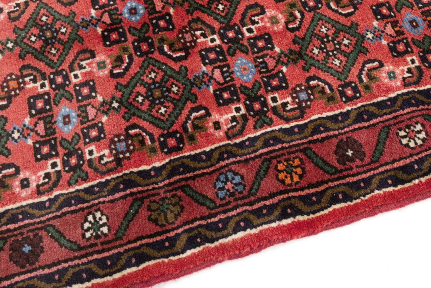 Alfombra de pasillo Alfombra persa - Nómada - 200 x 70 cm - óxido