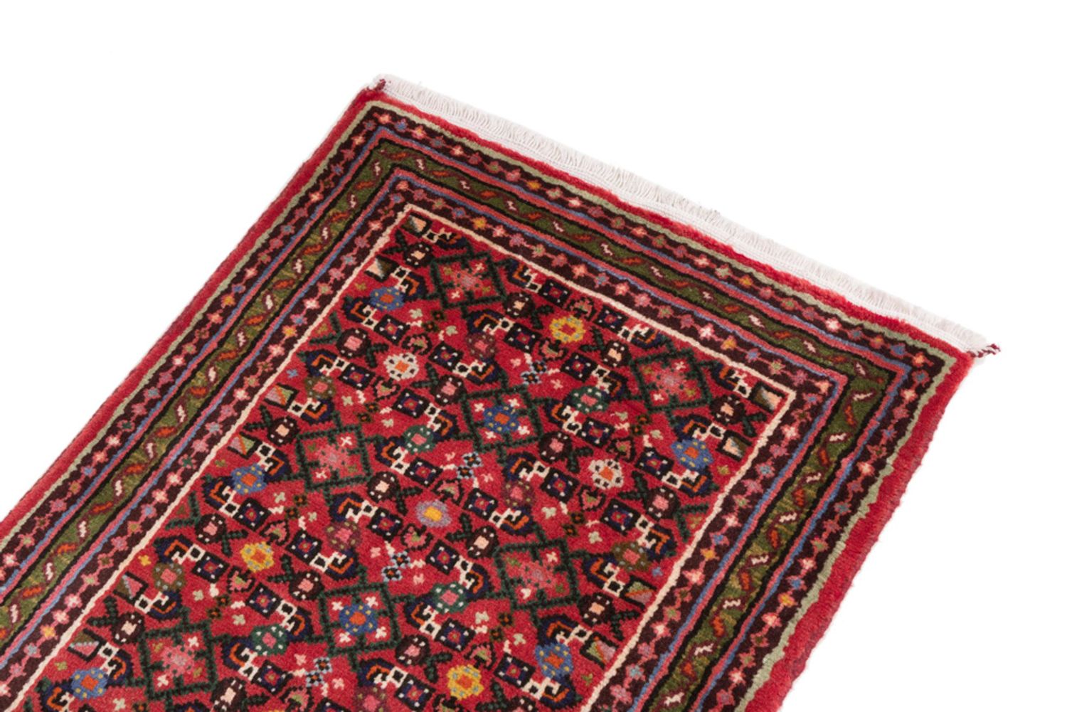 Alfombra de pasillo Alfombra persa - Nómada - 200 x 70 cm - óxido