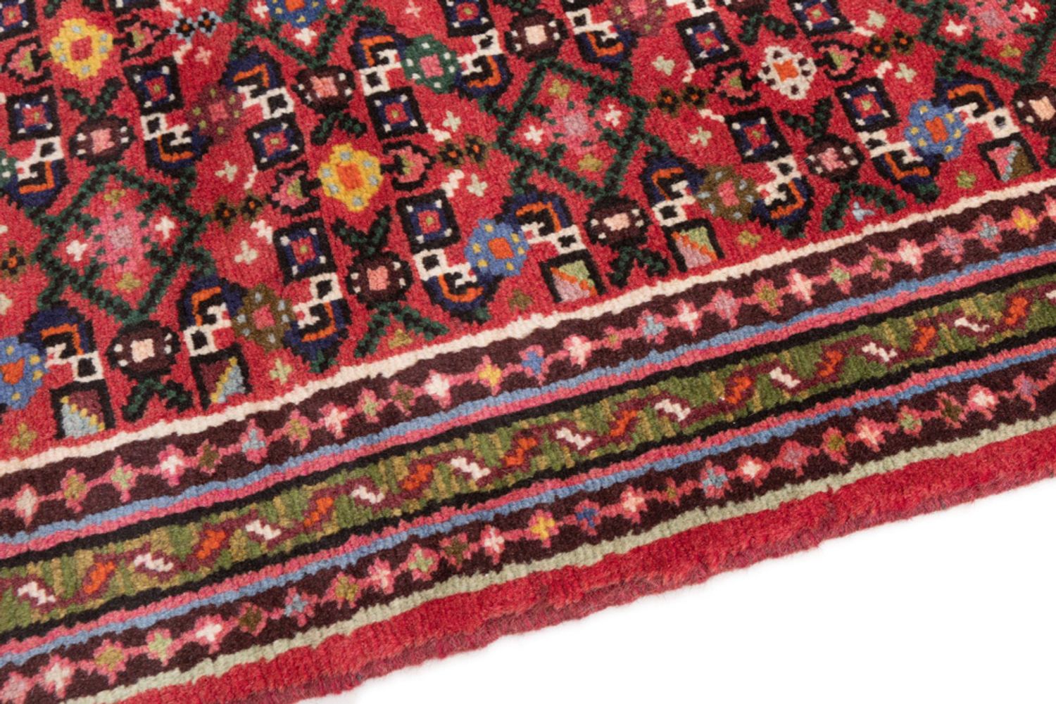 Alfombra de pasillo Alfombra persa - Nómada - 200 x 70 cm - óxido