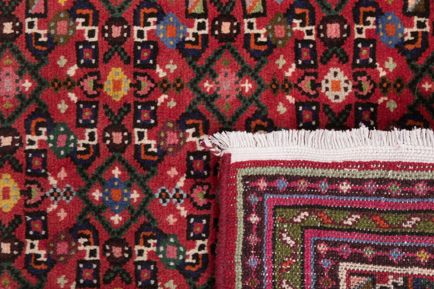 Alfombra de pasillo Alfombra persa - Nómada - 200 x 70 cm - óxido