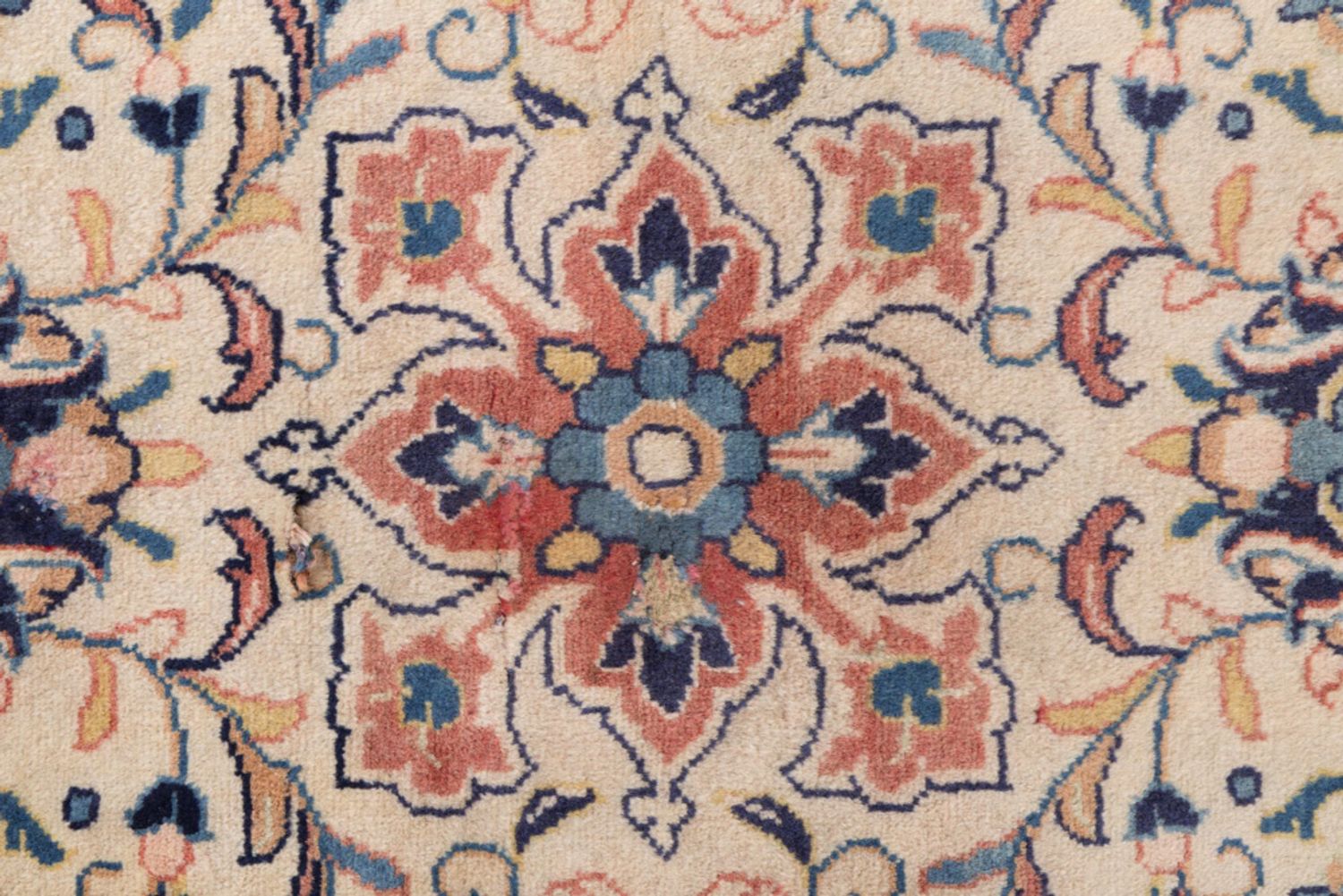 Runner Perský koberec - Klasický - 210 x 82 cm - krémová