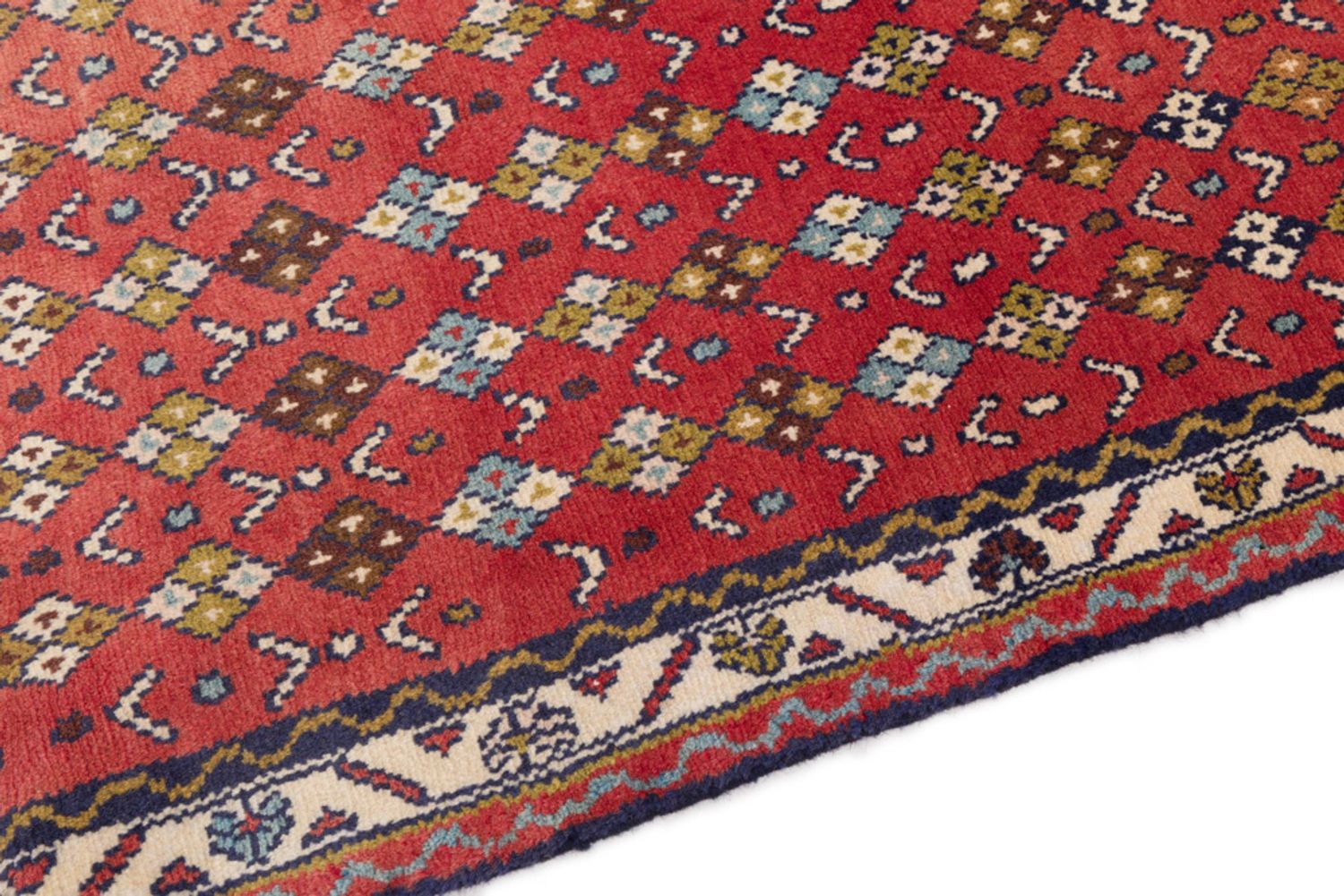 Alfombra de pasillo Alfombra persa - Nómada - 197 x 78 cm - rojo