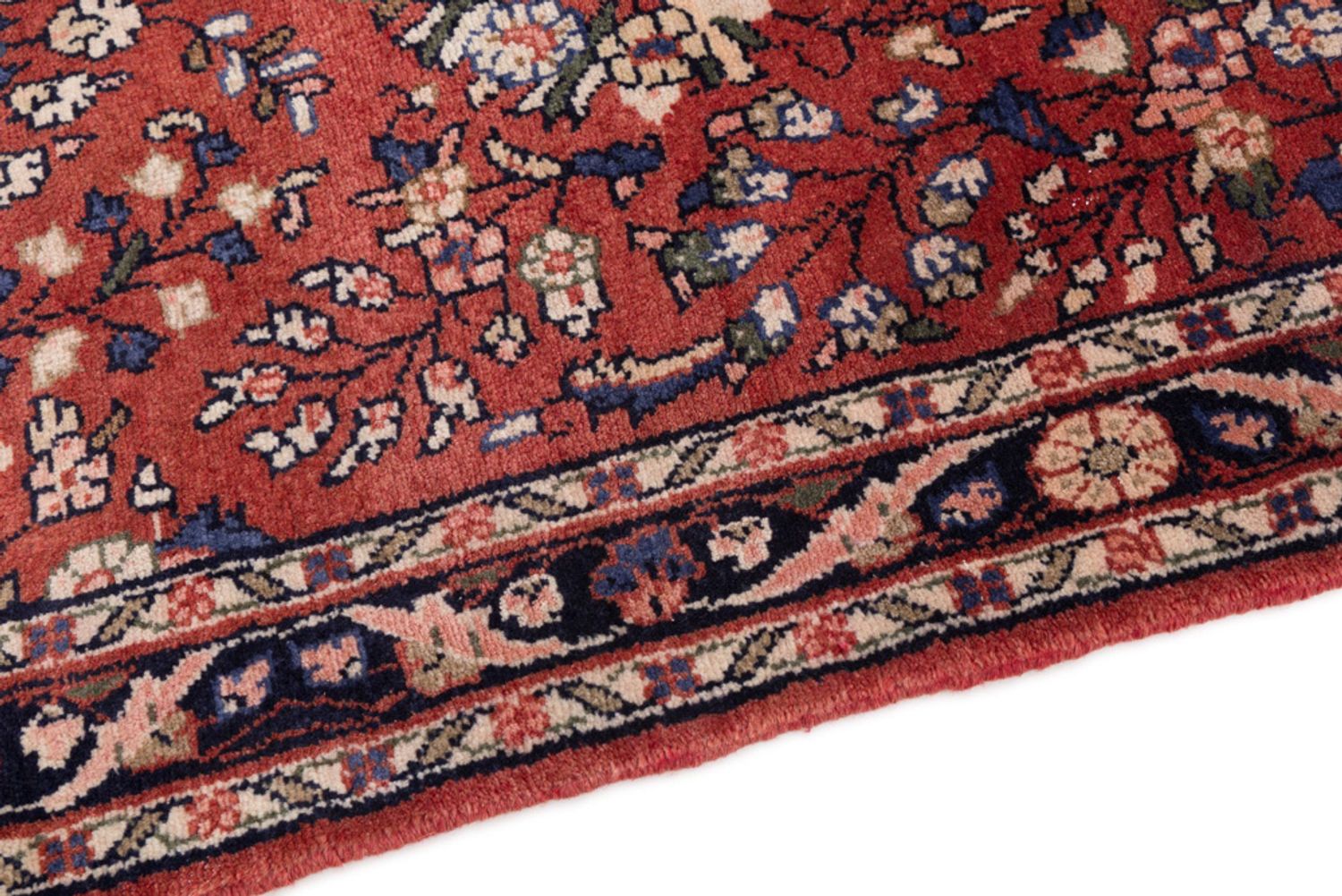 Alfombra de pasillo Alfombra persa - Nómada - 214 x 75 cm - rojo