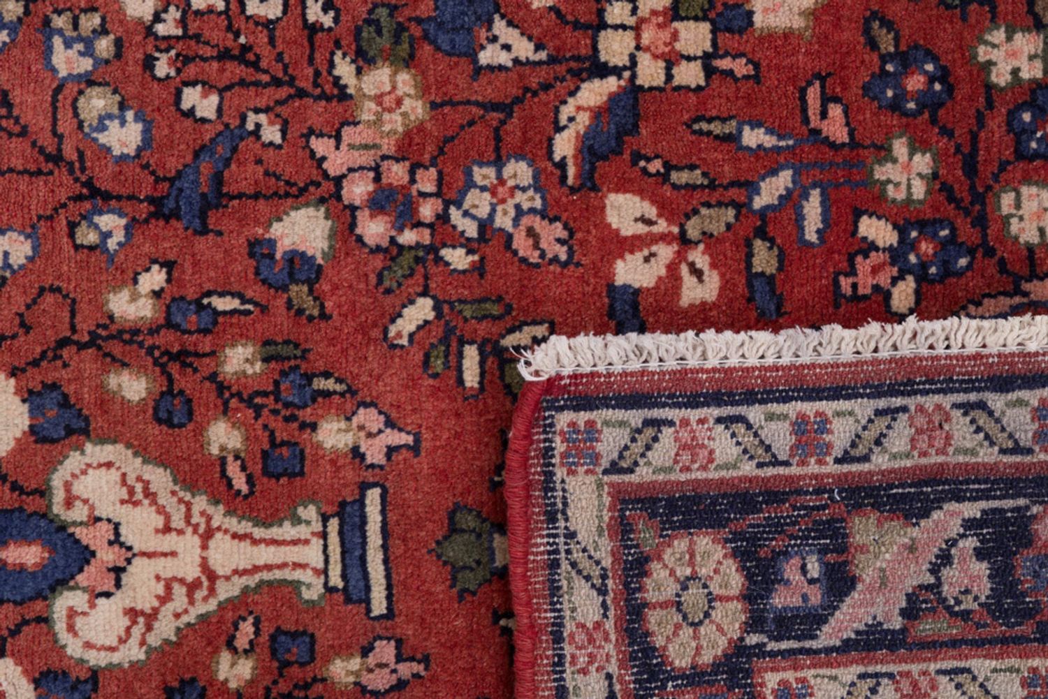 Alfombra de pasillo Alfombra persa - Nómada - 214 x 75 cm - rojo