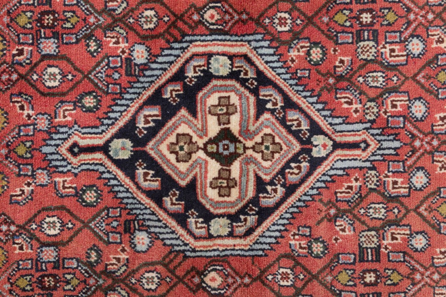 Alfombra de pasillo Alfombra persa - Nómada - 180 x 77 cm - rojo claro