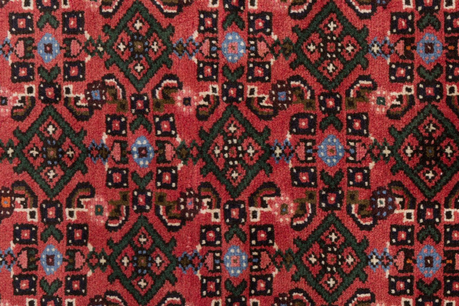 Alfombra de pasillo Alfombra persa - Nómada - 197 x 70 cm - rojo oscuro