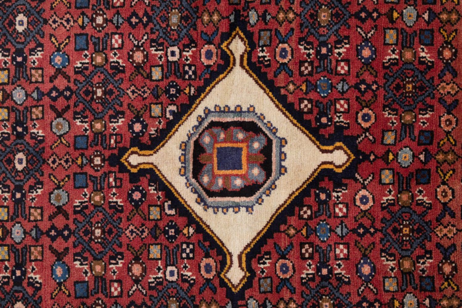 Alfombra de pasillo Alfombra persa - Nómada - 195 x 78 cm - rojo oscuro