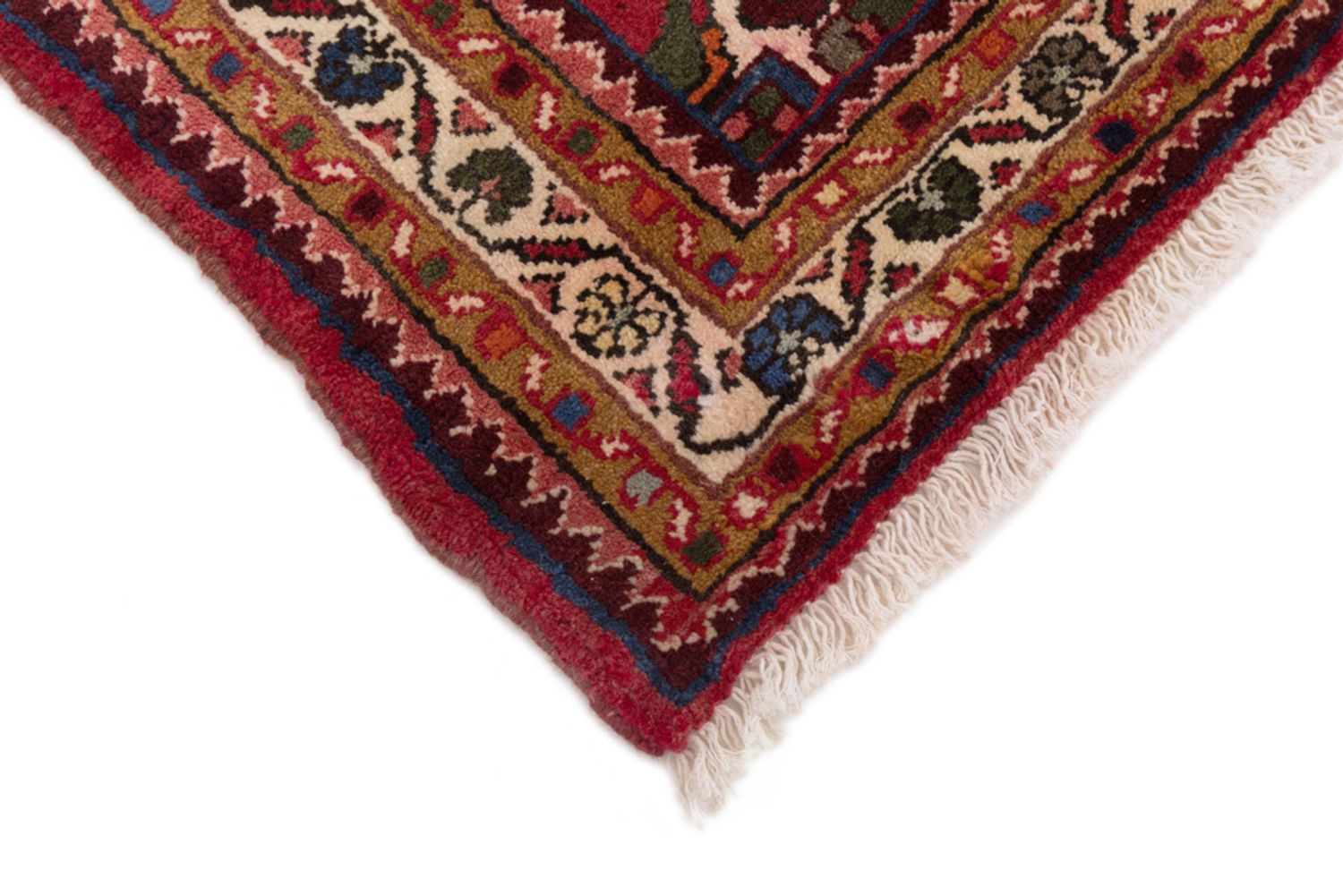 Alfombra persa - Nómada - 157 x 95 cm - rojo oscuro