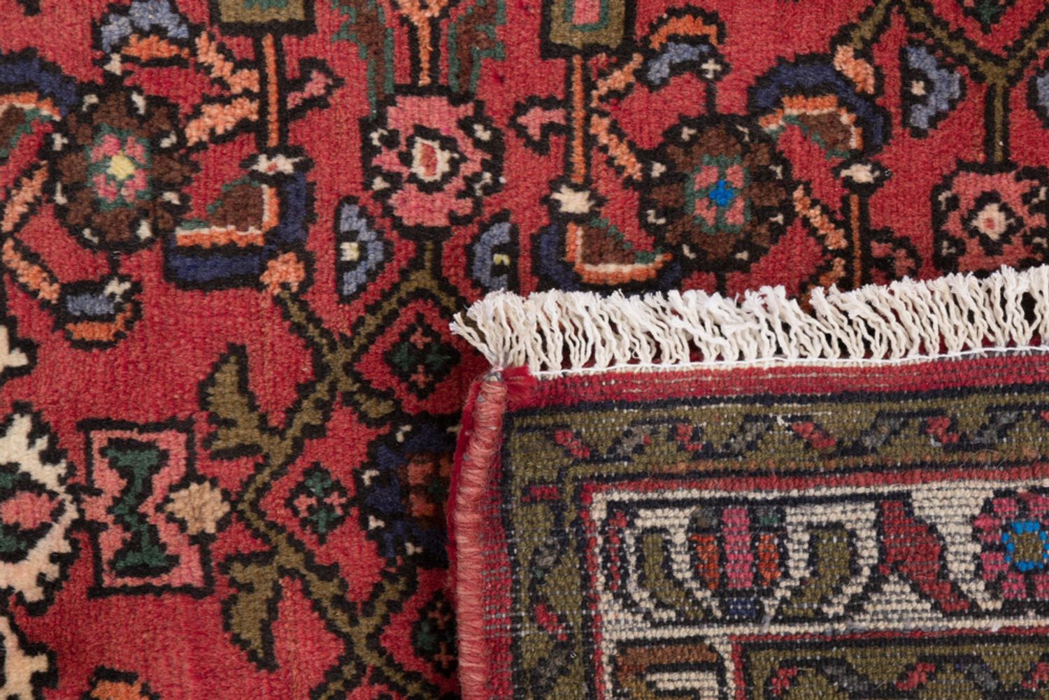 Alfombra persa - Nómada - 148 x 100 cm - rojo