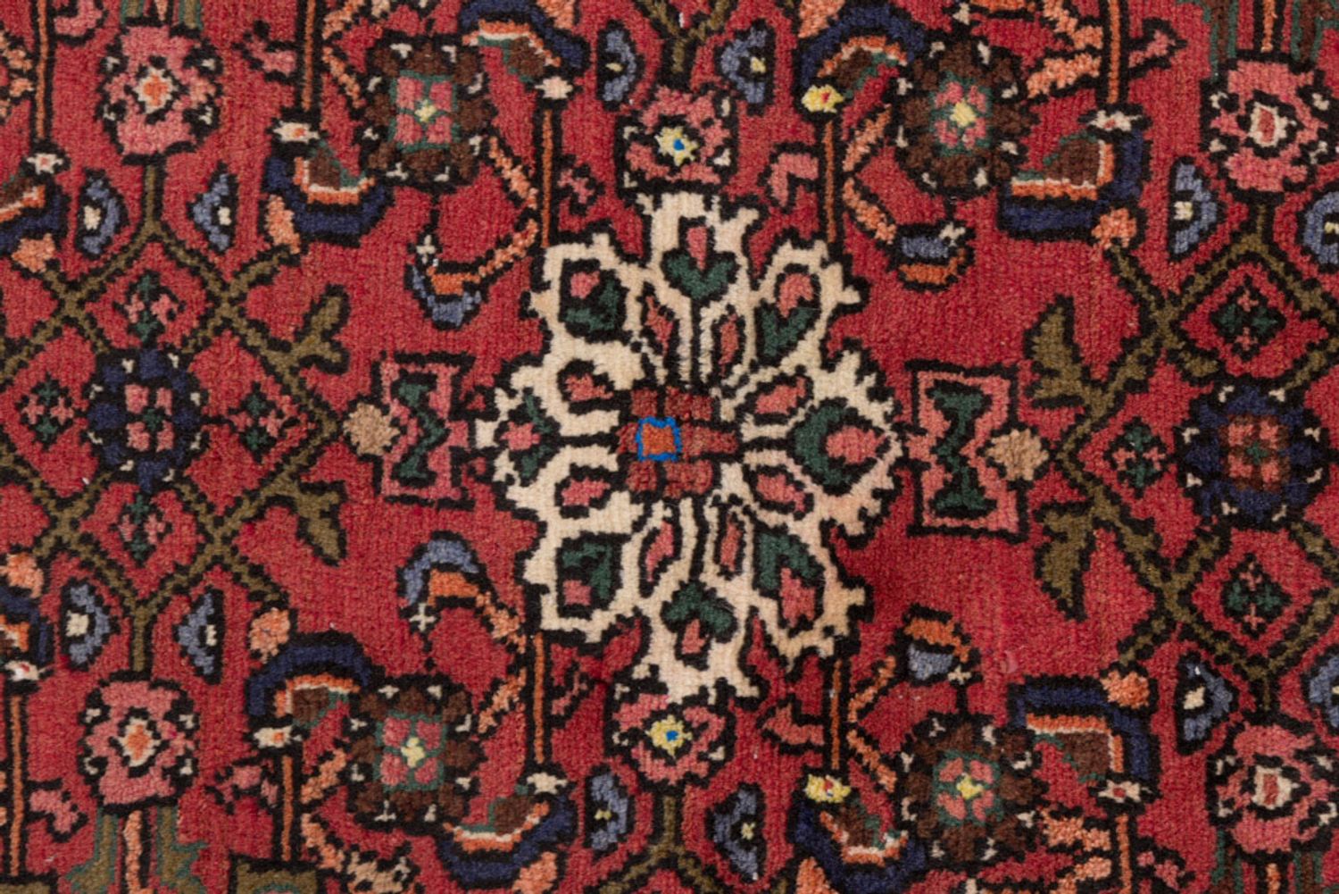 Alfombra persa - Nómada - 148 x 100 cm - rojo