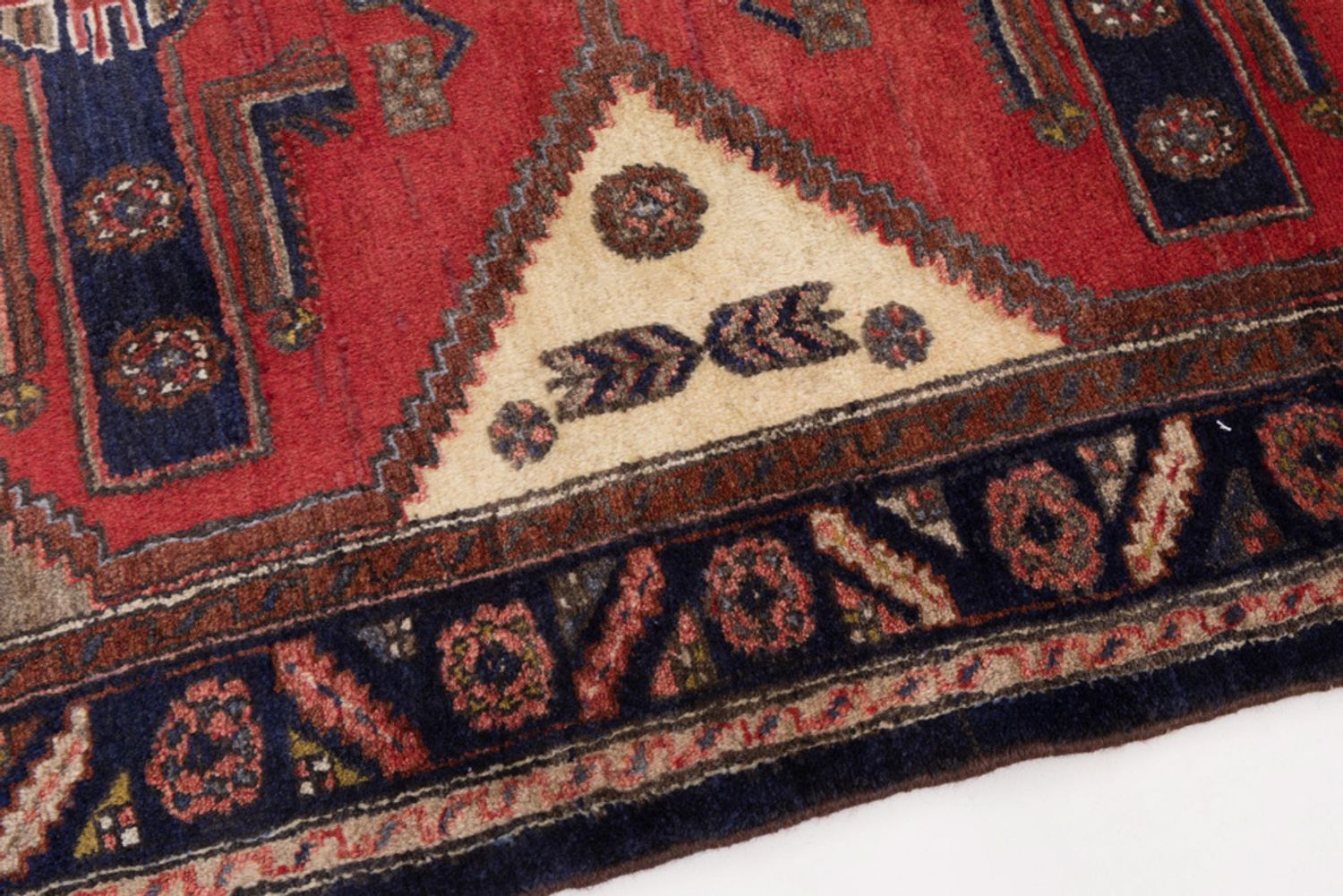 Alfombra persa - Nómada - 145 x 107 cm - multicolor