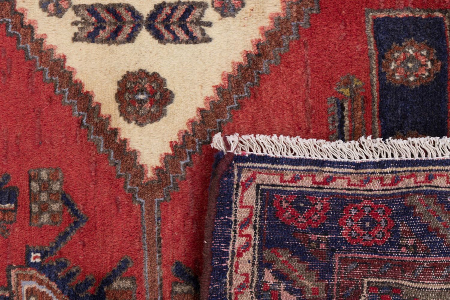 Alfombra persa - Nómada - 145 x 107 cm - multicolor