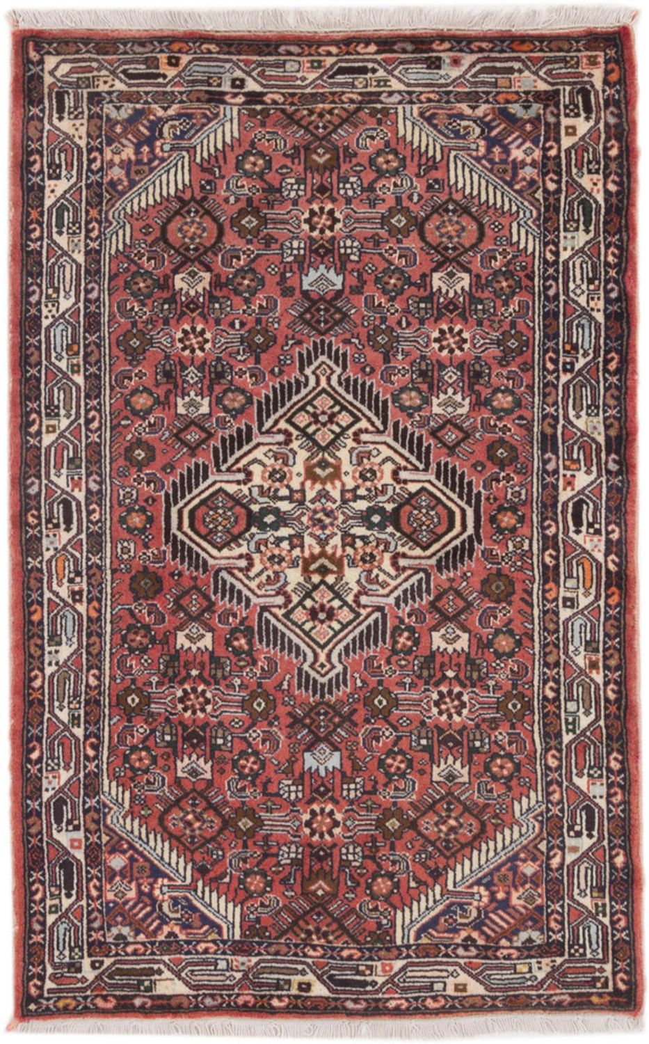 Alfombra persa - Nómada - 153 x 100 cm - óxido