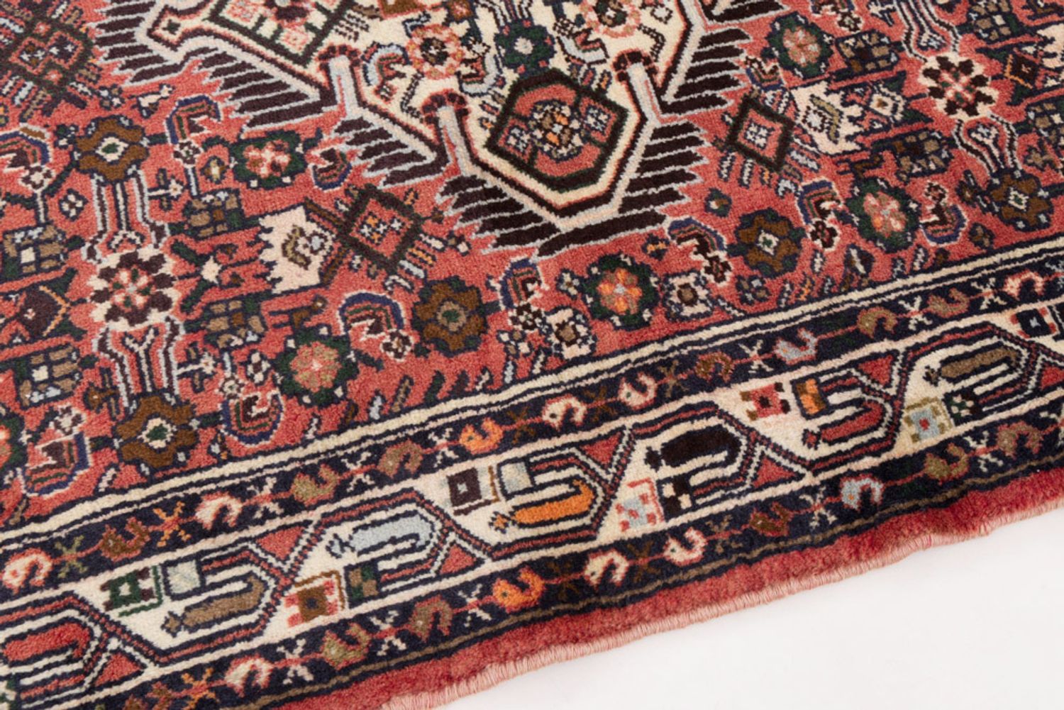 Alfombra persa - Nómada - 153 x 100 cm - óxido