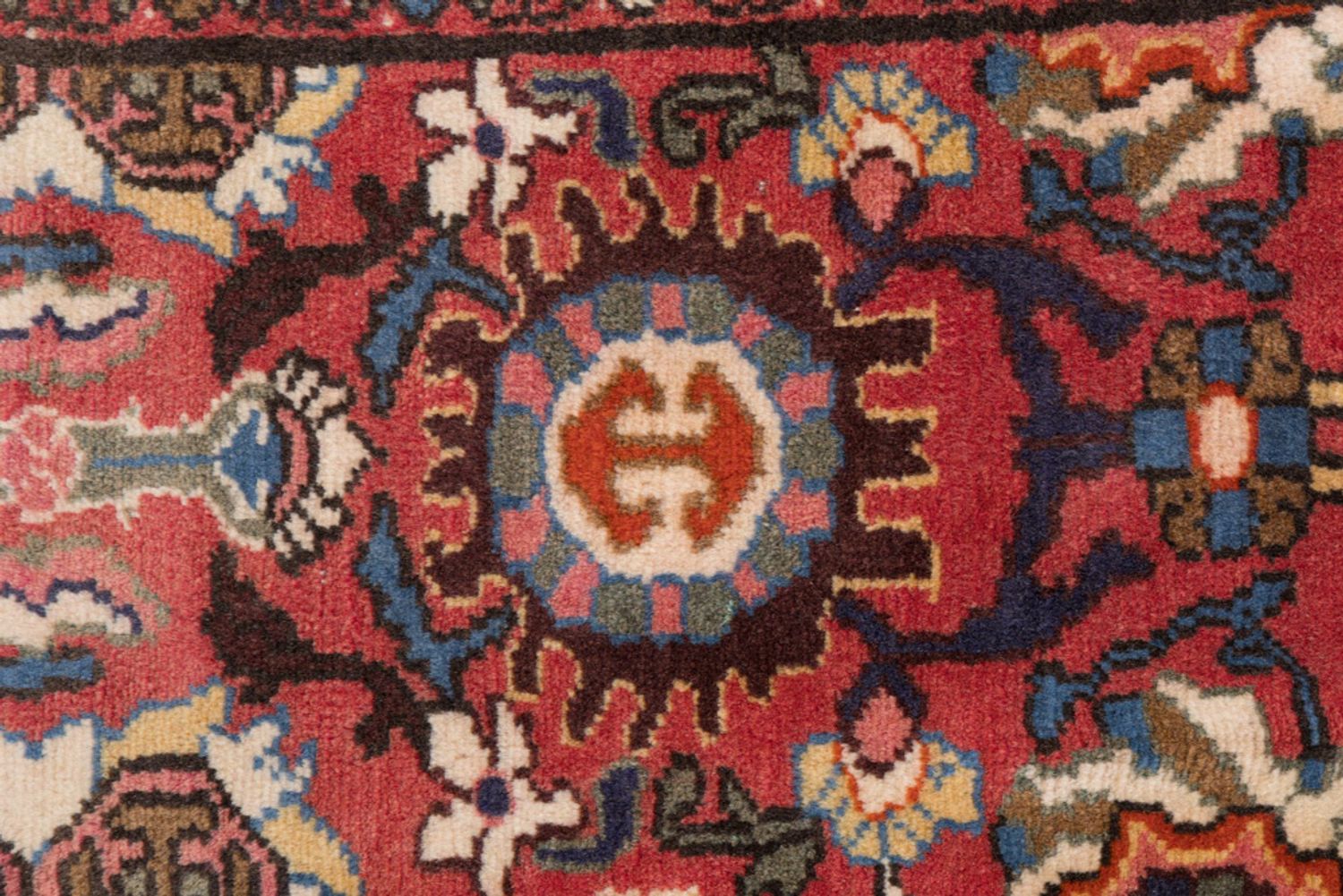 Alfombra persa - Nómada - 140 x 100 cm - rojo