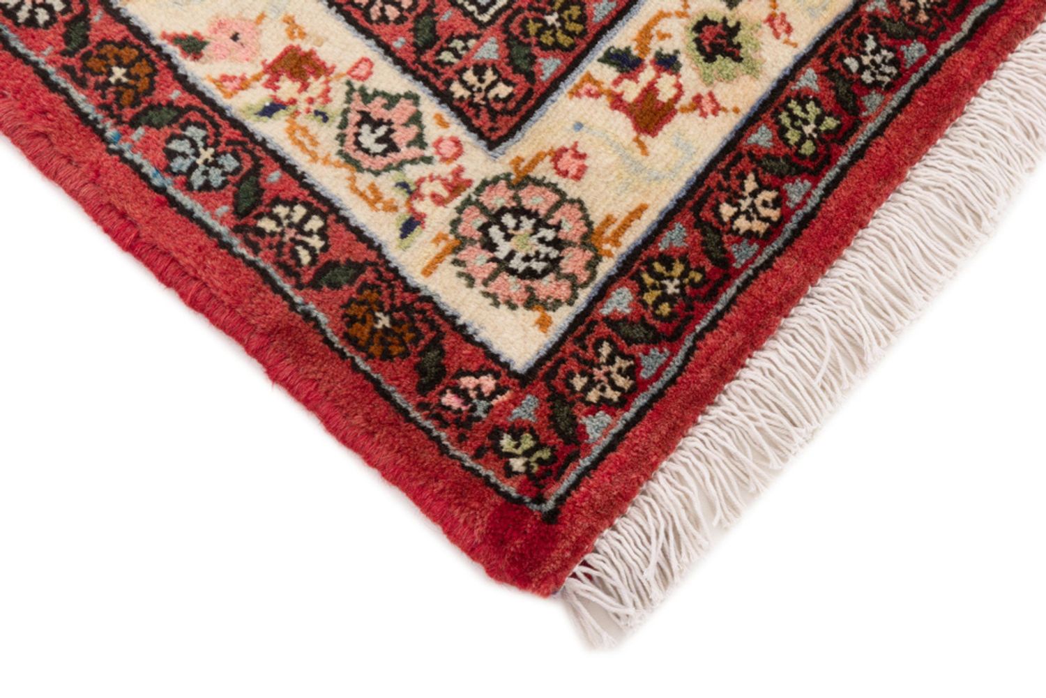 Alfombra persa - Nómada - 150 x 105 cm - rojo oscuro