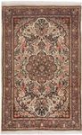 Persisk teppe - Bijar - 165 x 105 cm - lys beige